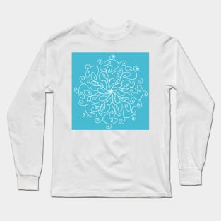 Big flake pattern Long Sleeve T-Shirt